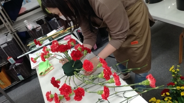 フラワースクール東京 国家1級アレンジ_コピー